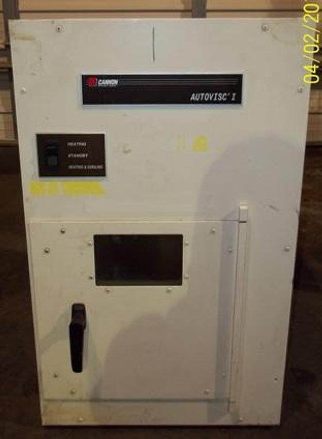 Used CANNON INSTRUMENT AUTOVISC I MODEL: AUTOVISC (TE COOLING)