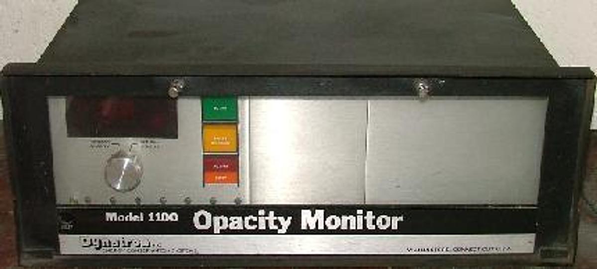 Used DYNATRON INC. ENERGY CONSERVATION SYSTEMS OPACITY MONITOR MODEL: 1100.