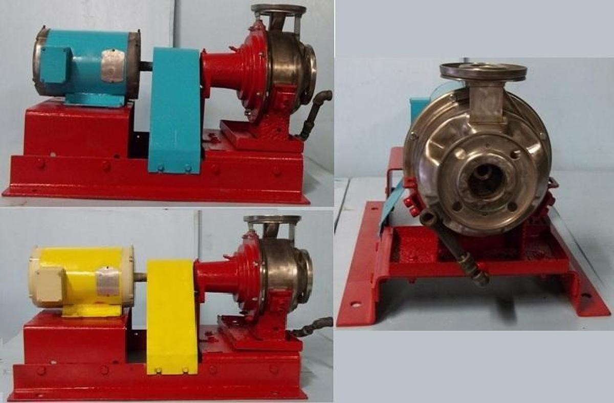 Used BELL & GOSSETT STAINLESS STEEL MODEL 3510 PUMP