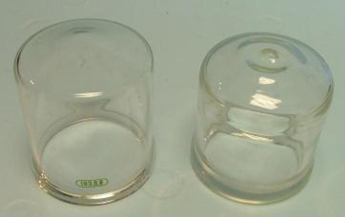 Used QTY. 2. BUCHI PRODUCT COLLECTING VESSELS.