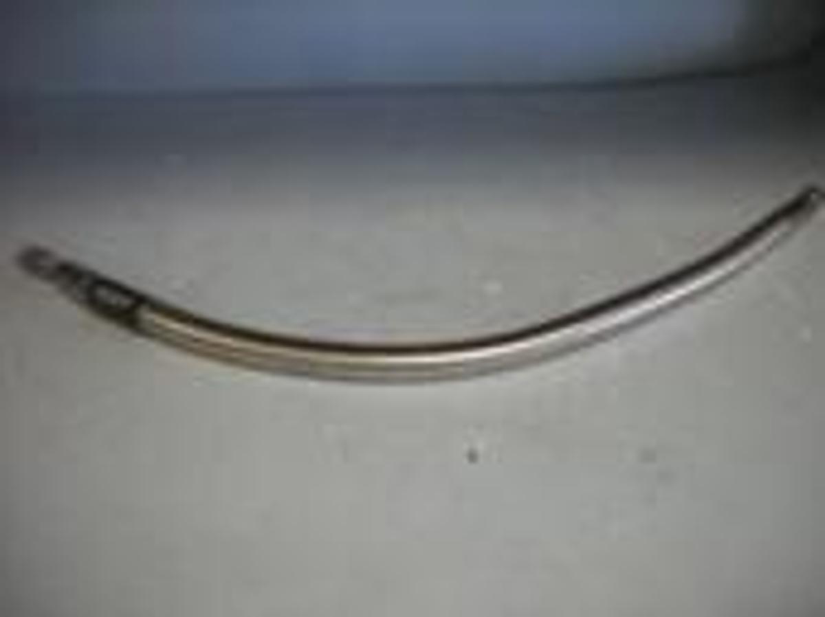 Used RATERMANN CRYOGENIC LIQUID TRANSFER HOSE REINFORCED STAINLESS STEEL HOSE 3 FT 5/8" FITTINGS