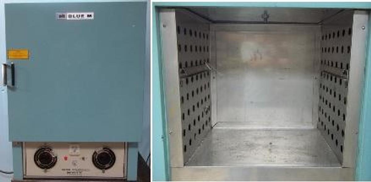 Used QTY. 1. BLUE M STABIL-THERM FORCED AIR CONSTANT TEMPERATURE CABINET WITH POWER-O-MATIC 70