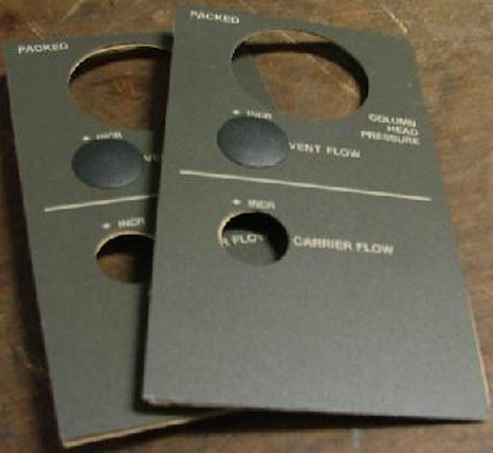 Used HEWLETT PACKARD PACKED PANEL STICKERS. (NEW)