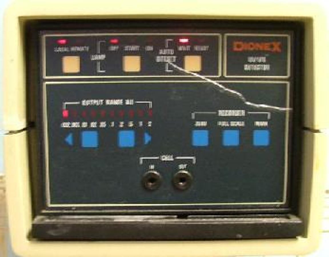 Used DIONEX UV/ VIS DETECTOR PARRALLEL INTERFACE