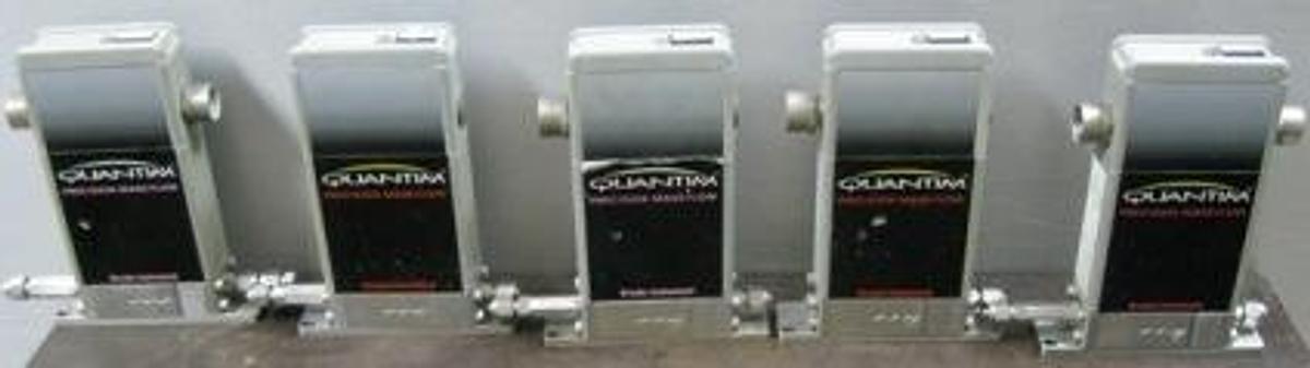 Used QTY. 5. BROOKS INSTRUMENT QUANTIM PRECISION MASS FLOW