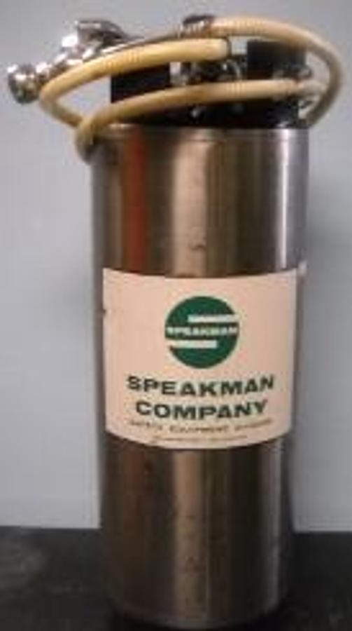 Used QTY. 1. SPEAKMANN PORTABLE EYE WASH