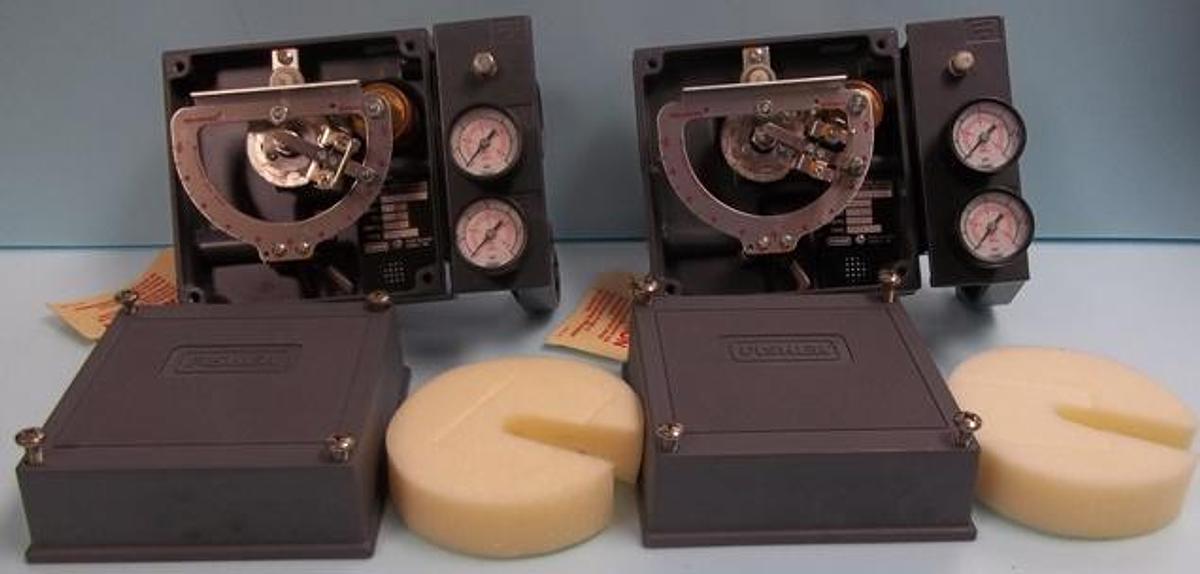 Used QTY. 2. FISHER CONTROLS PNEUMATIC SINGLE-ACTING POSITIONER FISHER 3582 PNEUMATIC VALVE POSITIONERS ARE USED WITH DIAPHRAGM-ACTUATED