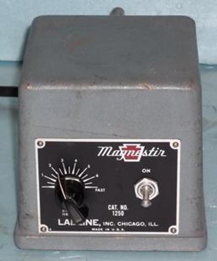 Used QTY. 1. MAGNESTIR STIRRER 115V 50/60HZ CAT NO 1250 SERIAL NUMBER .