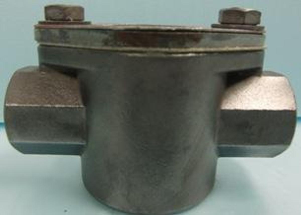 Used DOVER CORP. VISI-FLO STAINLESS STEEL OPW ½ PT. NO. 1571 B063 GF-3M MAX. 150 PSI. 350 DEG. F.