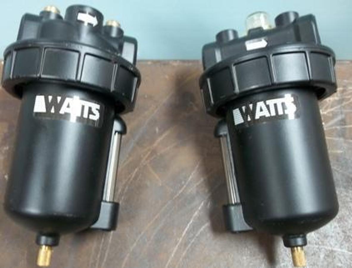 Used WATTS FLUID AIR INC. PNEUMATIC FILTERS