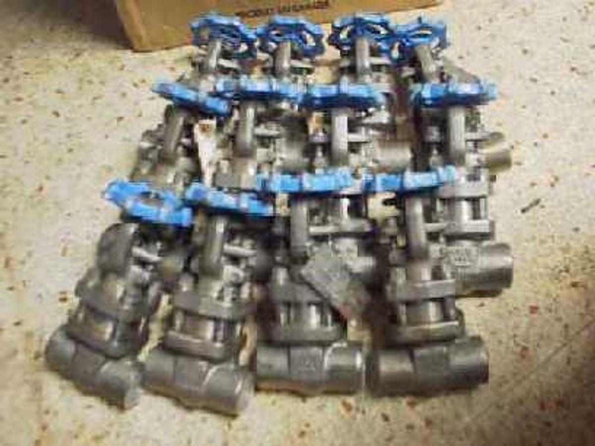 Used QTY. 12. EG&G SEALOL EAGLE BELLOWS VALVE SIZE 3/4"