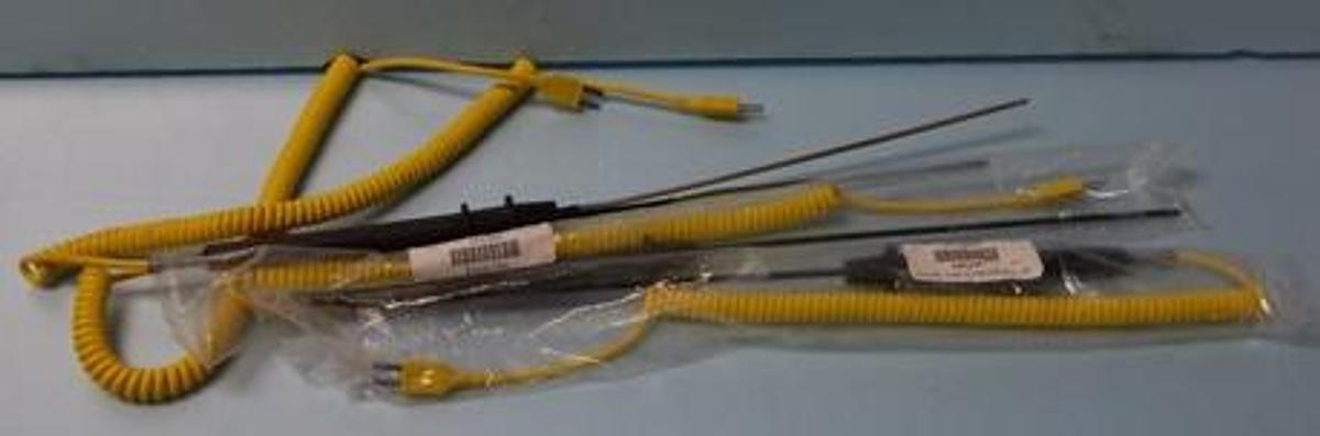Used QTY. 4. DIGI-SENSE PROBE TYPE K TEFLON PFA 10" P/N: 93812-02.