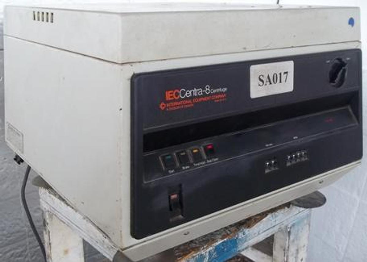 Used QTY. 1. IEC CENTRA-8 CENTRIFUGE MODEL: CENTRA-8