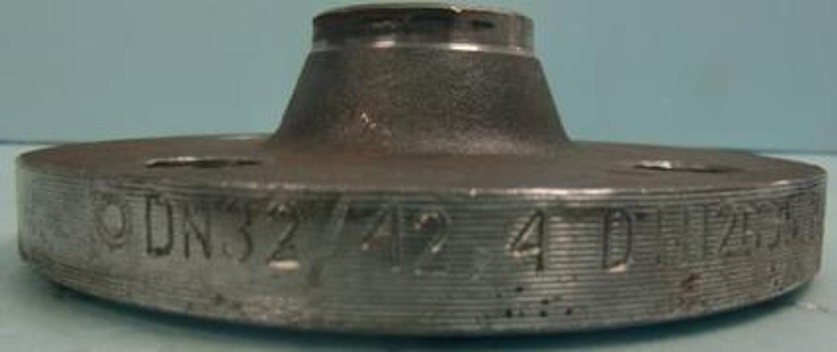 Used BLACK STEEL WELD NECK