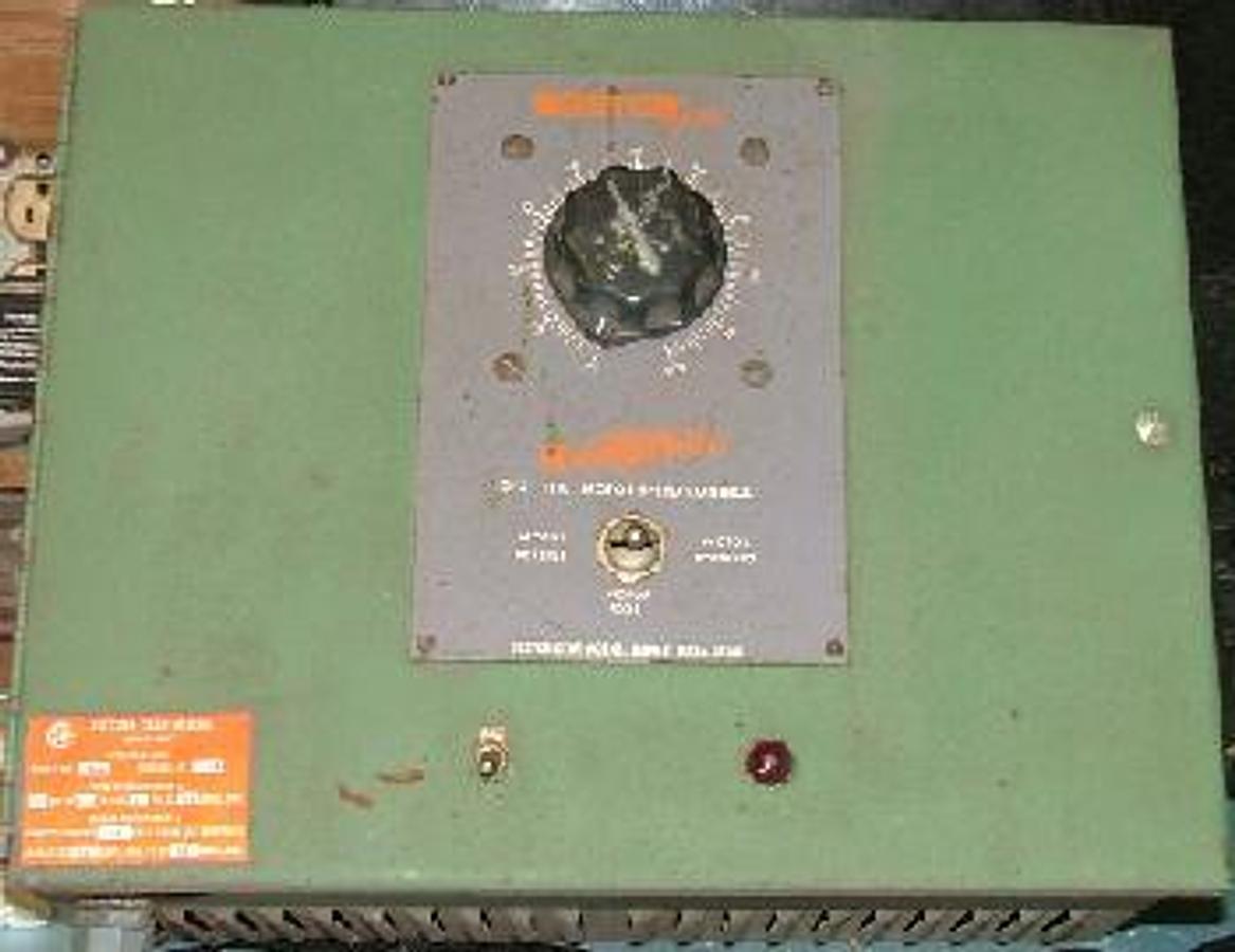 Used QTY. 1. BOSTON GEAR RATIO TROL ¾ H.P. MOTOR SPEED CONTROL