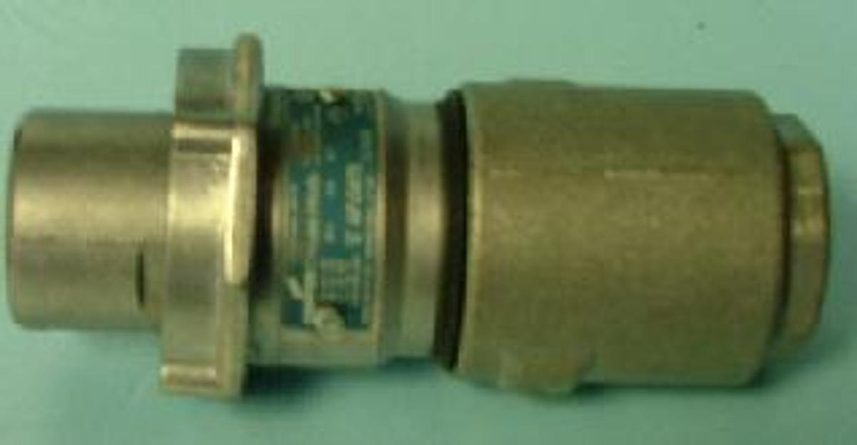 Used QTY. 1. COOPER CROUSE HINDS MODEL M3 APJ6485 RECEPTACLE BODY GROUNDED ORDINARY LOC. TYPE/ RAINPROOF