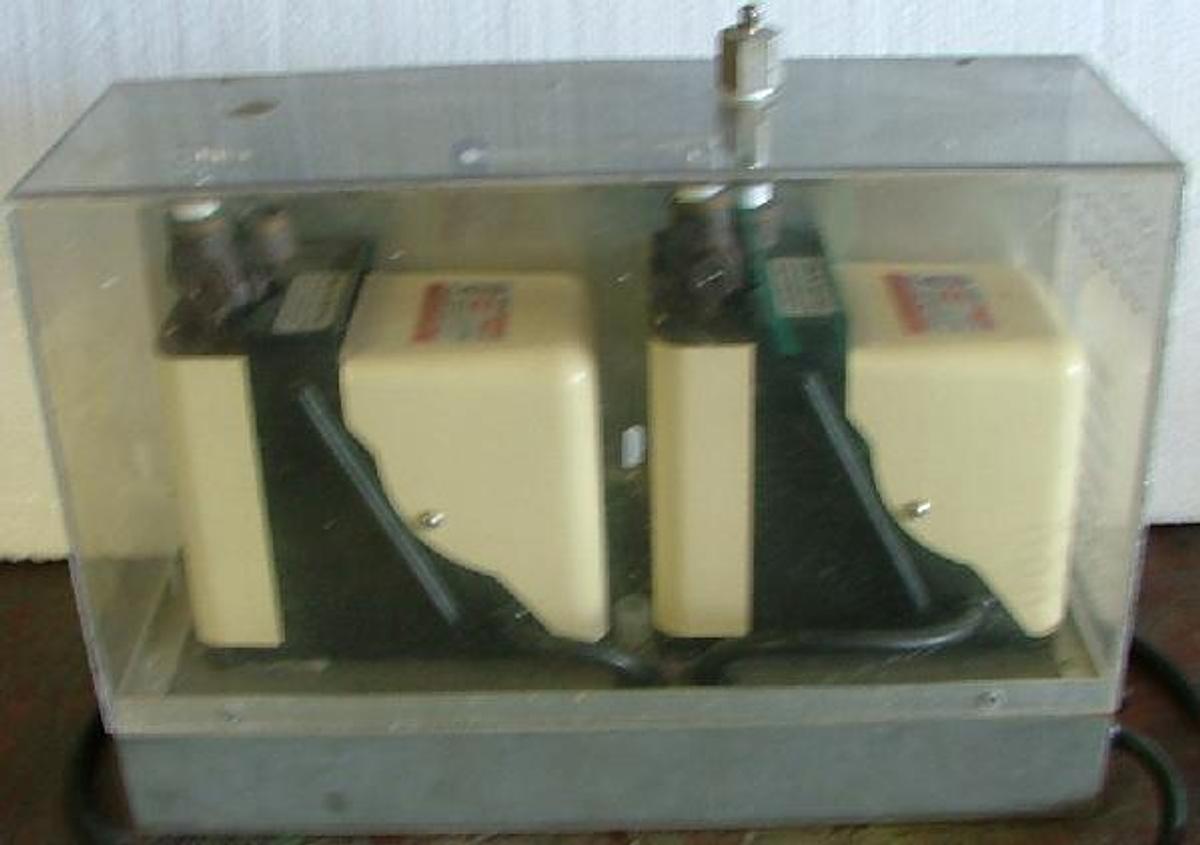 Used MARCH MFG. INC. PUMP MODULE WITH 2 MODEL 210-5R PUMPS