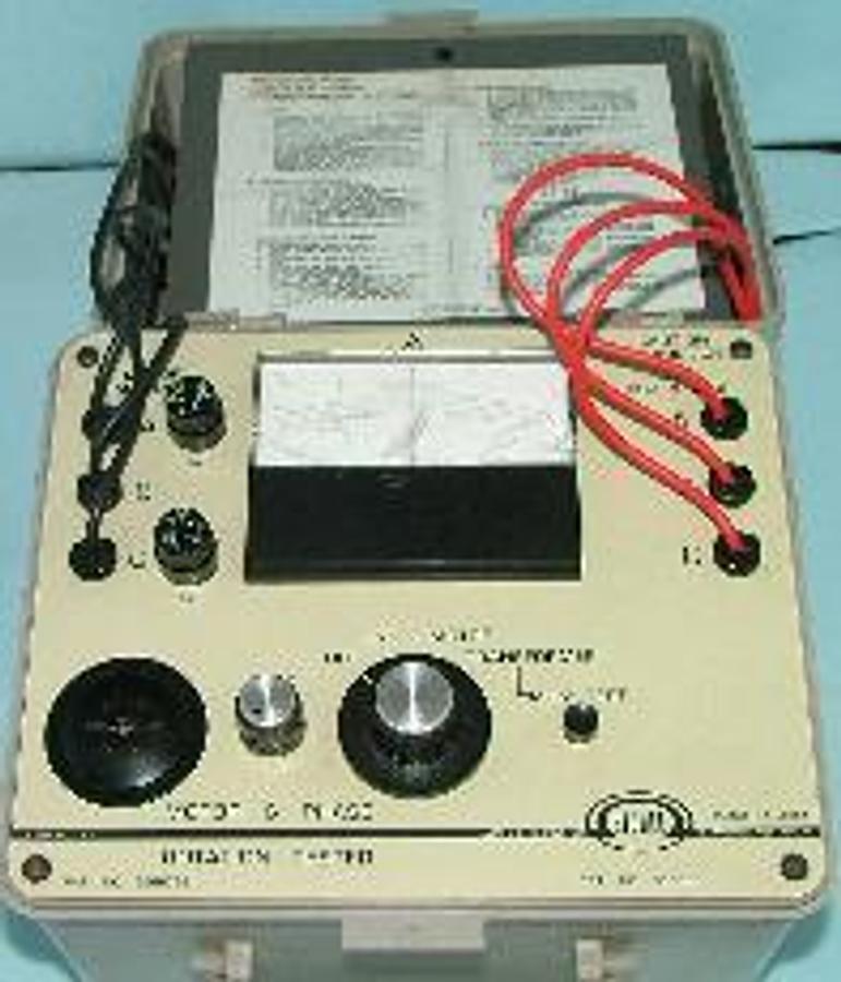 Used QTY. 1. BIDDLE MOTOR AND PHASE ROTATION TESTER