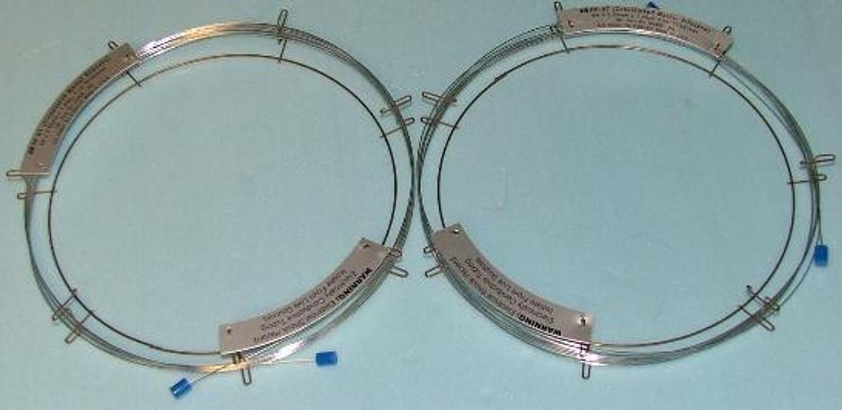 Used QTY. 2. HEWLETT PACKARD MP-HT (CROSSLINKED METHYL SILOXANE) 5Mx0.53MMx0.09MM FILM THICKNESS HP PART NO. 190955-205 COLUMN CAP.