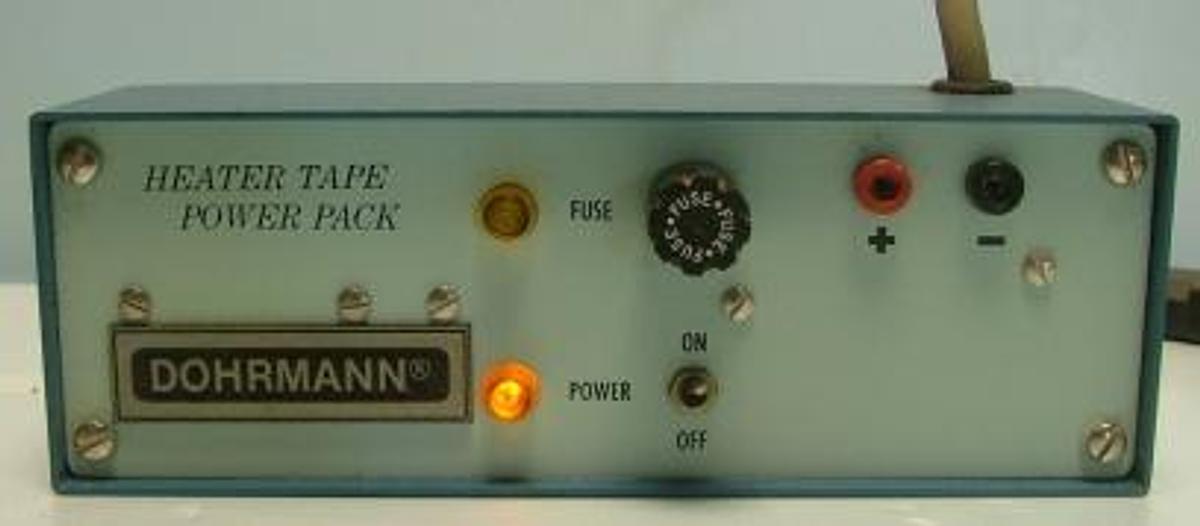Used QTY. 1. DOHRMANN HEATER TAPE POWER PACK NO