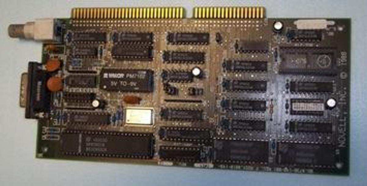 Used NOVELL INC. BOARD P/N: 738-149-001 REV. F. ASSY 810-149-001 B.D.