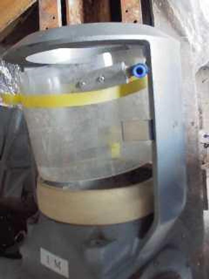 Used QTY. 2. ATTACHMENT FOR ROTARY LOCK VALVES WITH PLASTIC INSIDE HOUSING To see a picture of the ATTACHMENT