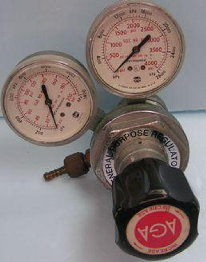 Used QTY. 1. AGA GENERAL PURPOSE REGULATOR