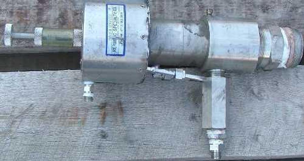 Used REPUBLIC SPECIALTY CO. / WILLIAMS OSCILLAMATIC LOW PRESSURE DIAPHRAGM METERING PUMP MODEL: P1500W400