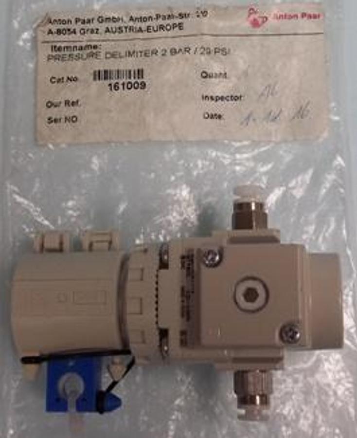Used ANTON PAAR PRESSURE DELIMITER 2 BAR/29 PSI