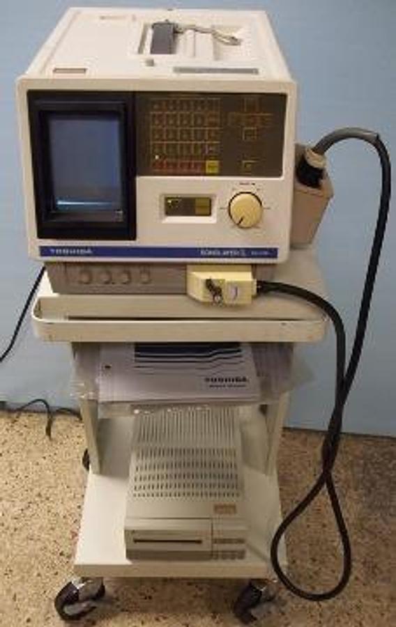 Used TOSHIBA SONOLAYER-L LINEAR ELECTRONIC SCANNING SYSTEM