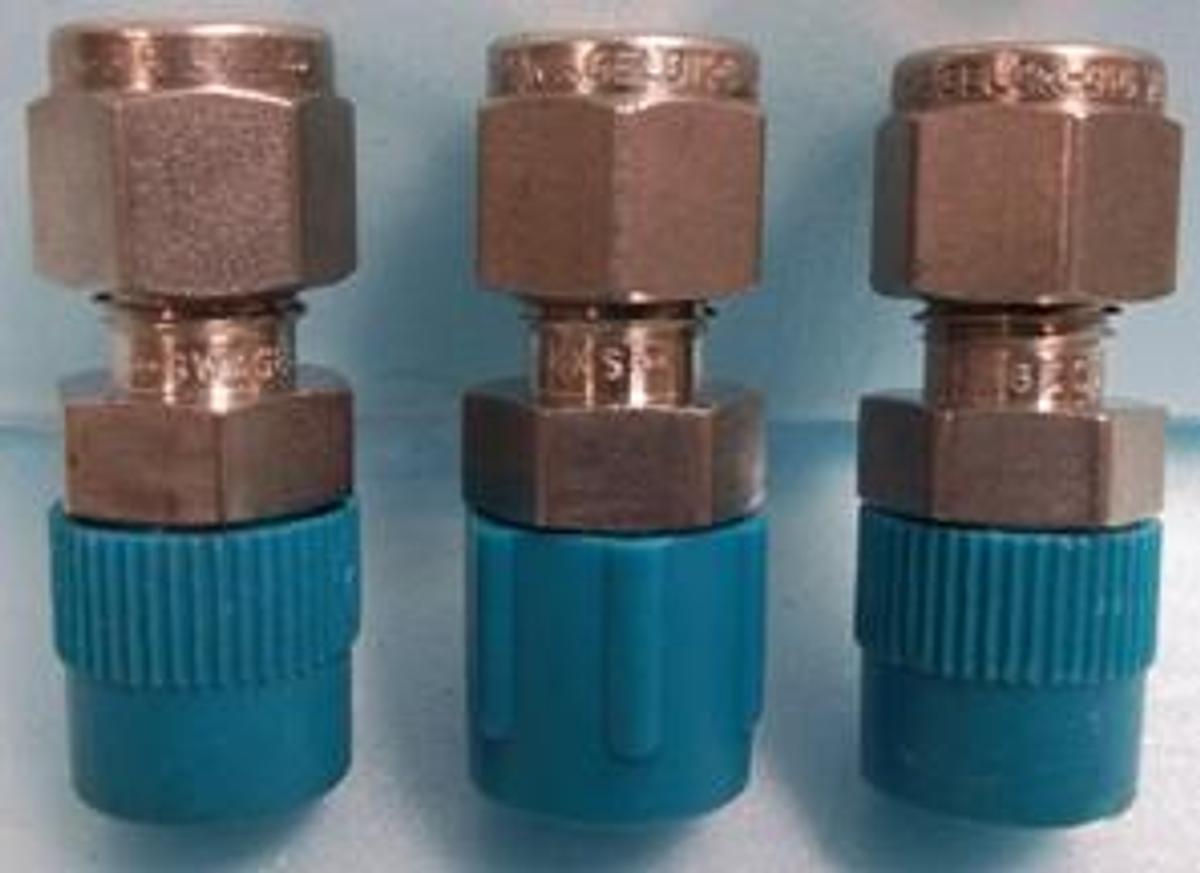 Used QTY. 3. SWAGELOK 3/16" X ½" STAINLESS STEEL MALE FITTING 316 LWV 316 LVL 316 XGS 316 LKS 316 YUK 316 ZCV.