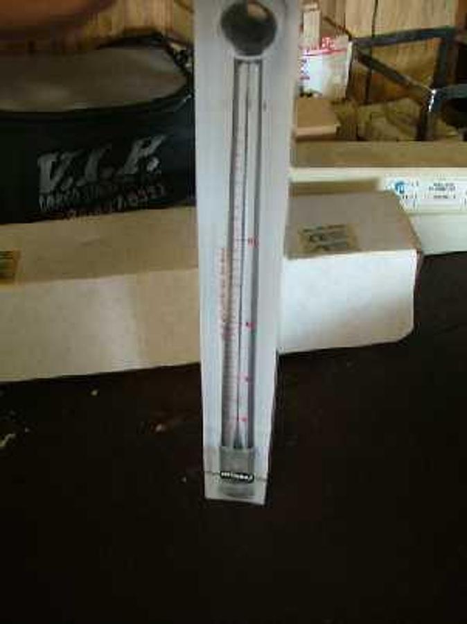 Used QTY. 1. NOEMEGA SCFM - AIR - STP - READ FLOAT AT TOP