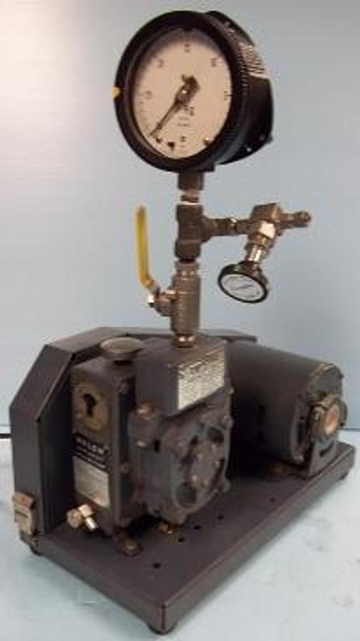 Used WELCH DUO-SEAL 1400 LABORATORY VACUUM PUMP