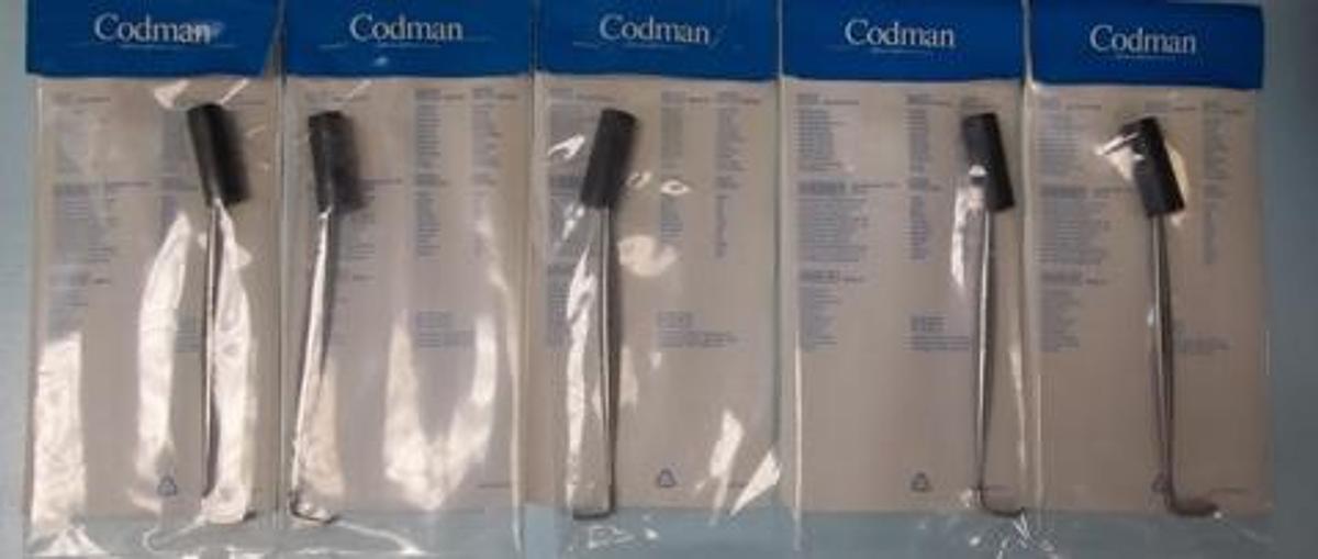 Used QTY. 5. CODMAN SENN RETRACTOR SHARP