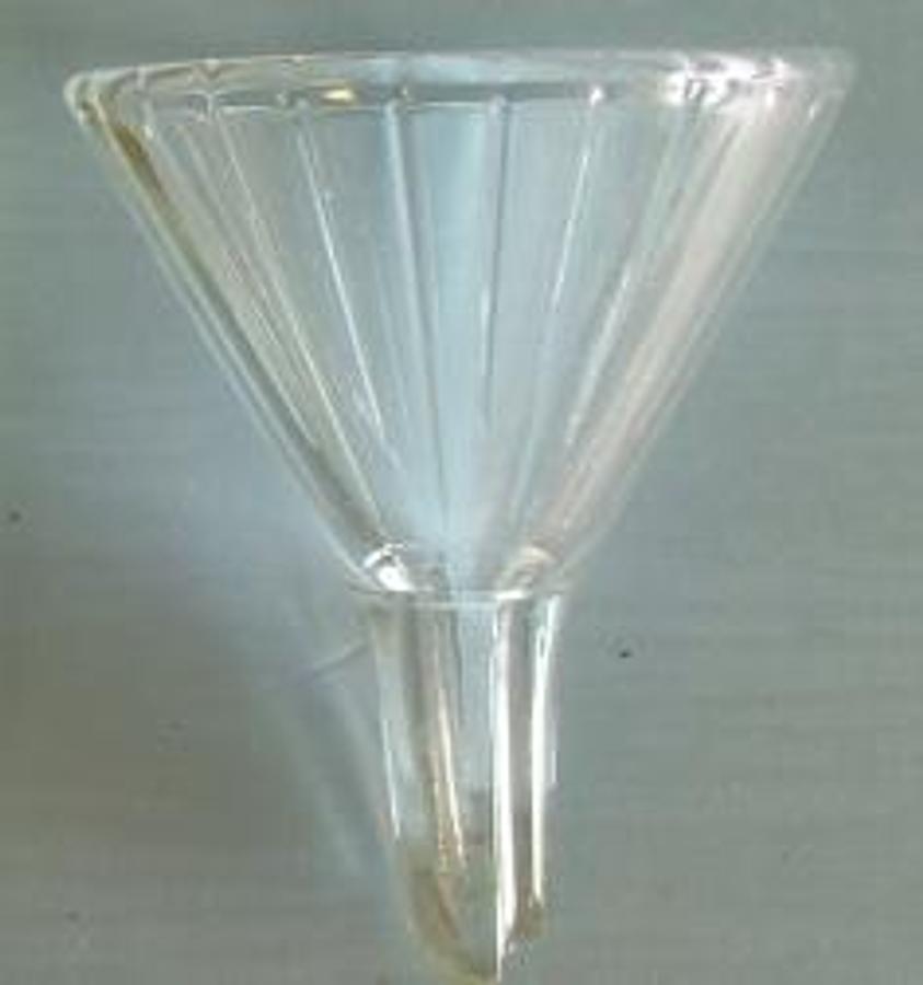 Used QTY. 1. "ZO 1": FUNNEL 1.5" STEM