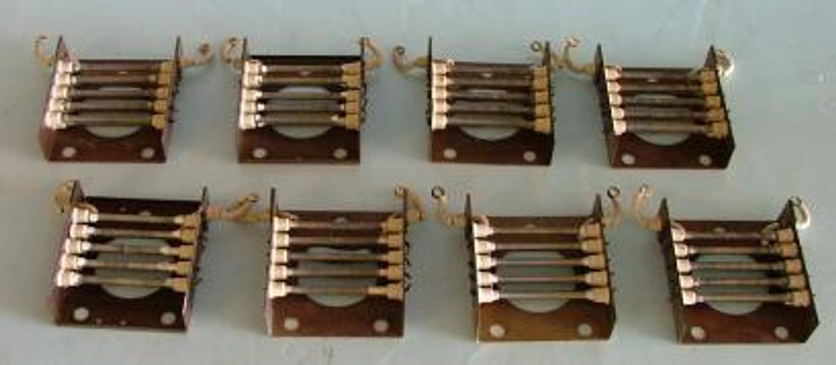 Used QTY. 8. WALTER HERZOG GMBH NOW PAC (PETROLEUM ANALYZER CO.) MC 625 DISTILLATION HEATERS EACH ONE HAS 9 HEATING COILS