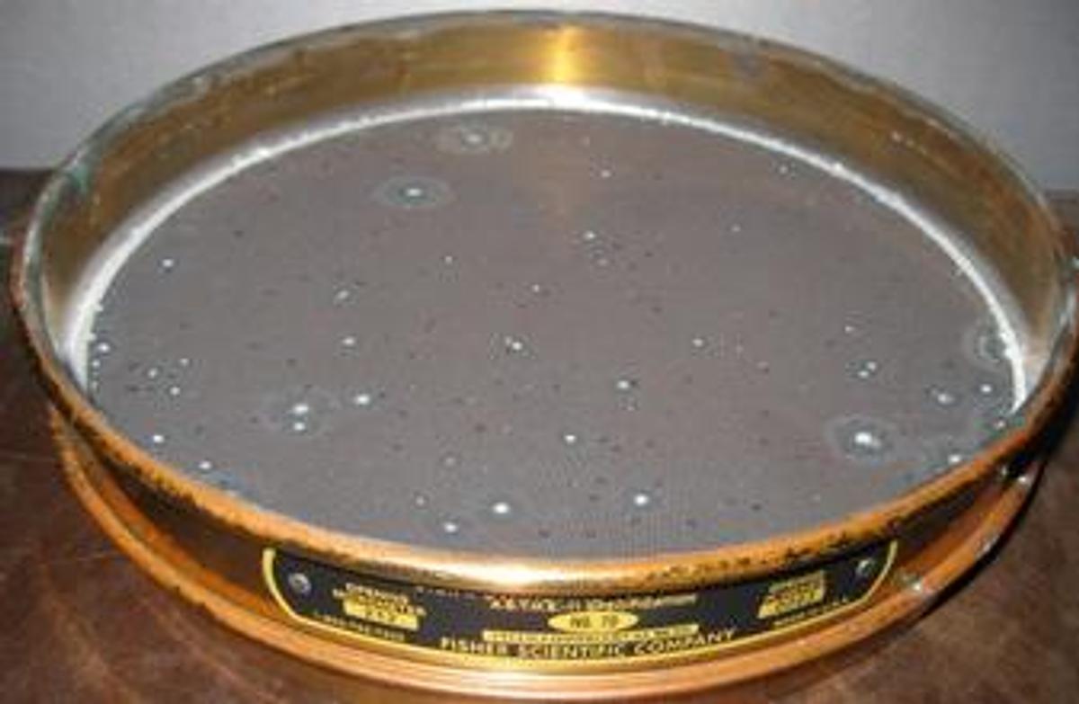 Used QTY. 1. USA STANDARD 8 INCH TESTING SIEVE