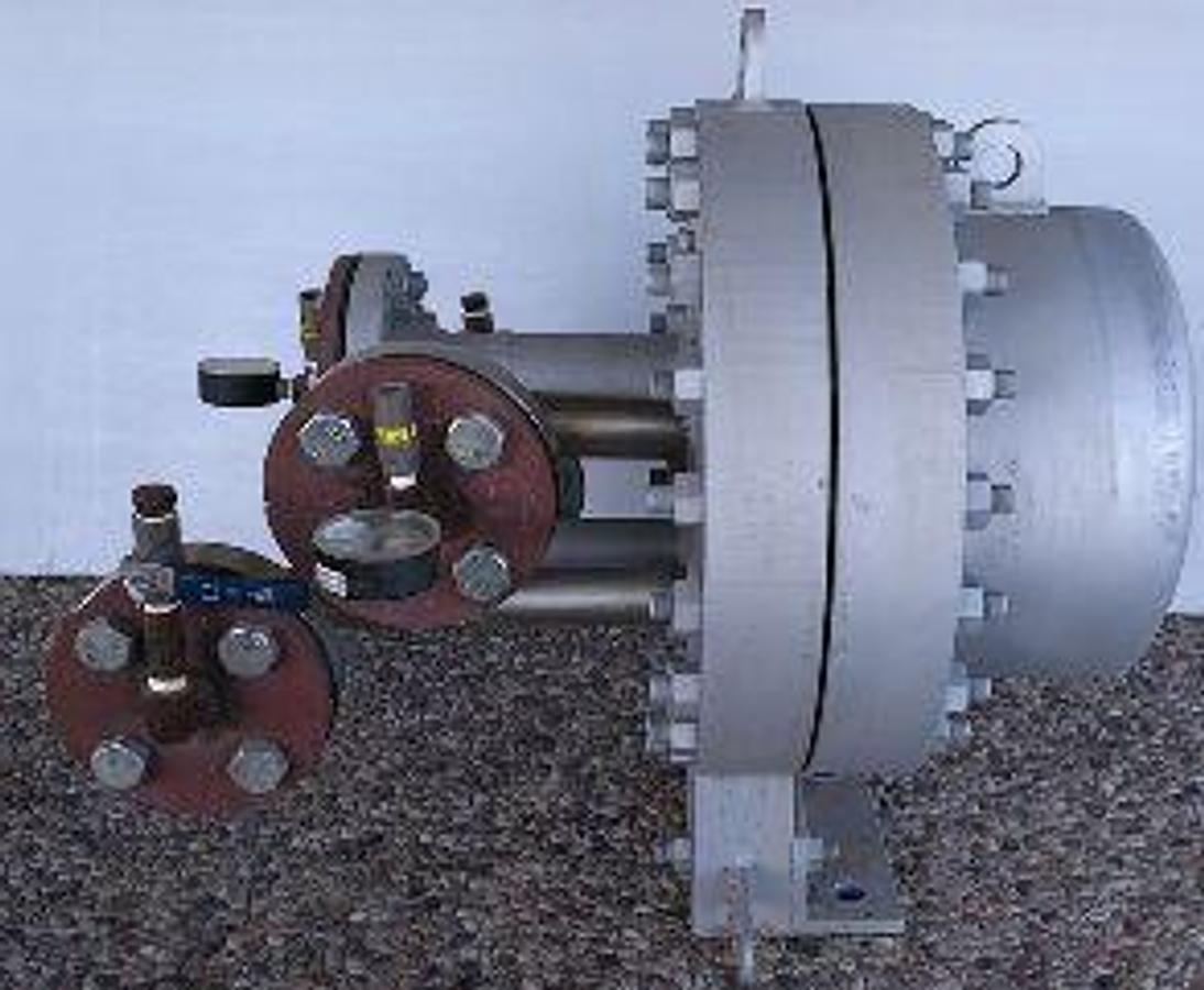 Used GRAHAM CORPORATION HELIFLOW HEAT EXCHANGER