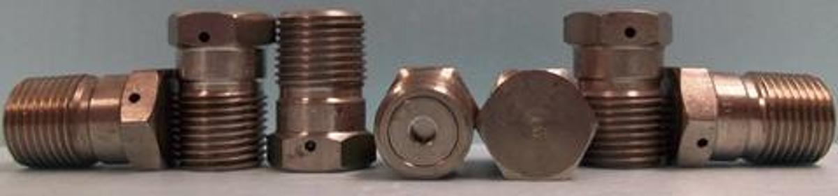 Used CIRCLE A ¾" MALE PRESSURE RELIEF FITTING UL LISTED 143L ECDB50HP CLI II GR CDEFG TYPE 3R PAT. NO.: 5661265.