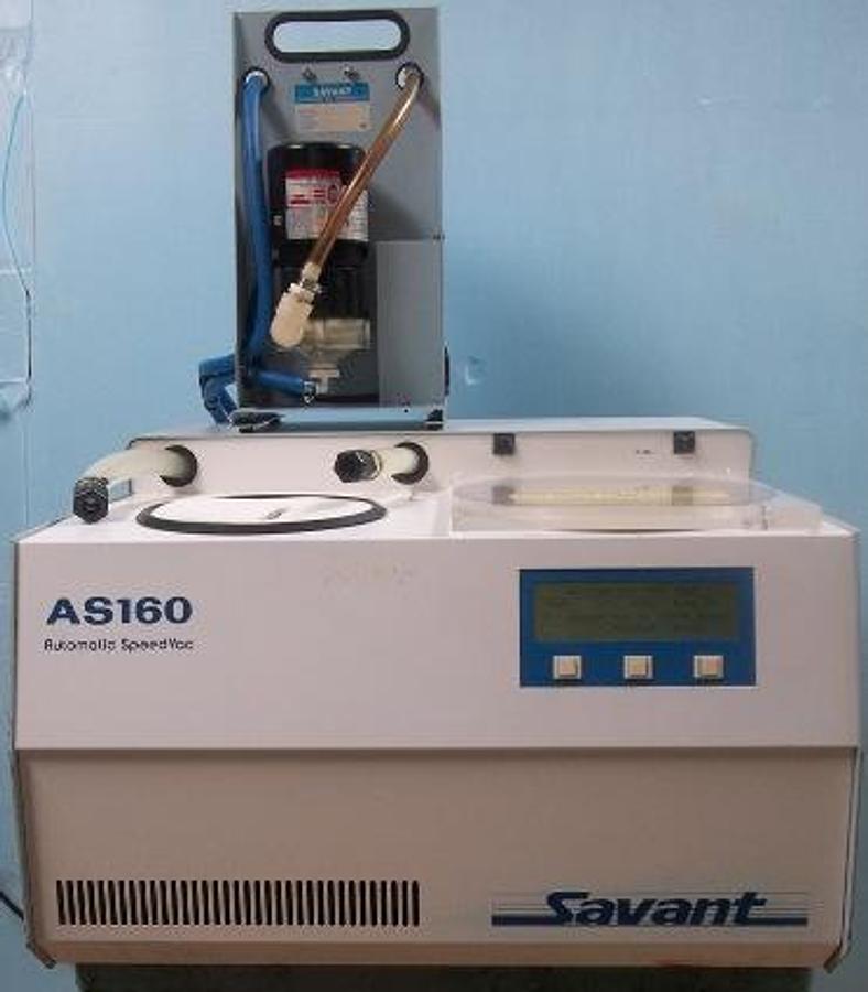 Used QTY. 1. SAVANT AS160 AUTOMATIC SPEED VAC