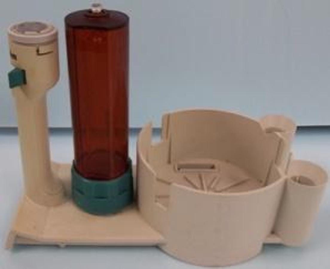 Used QTY. 1. METROHM EXCHANGE UNIT-TITRATOR SYSTEM 20 ML BURETTE.