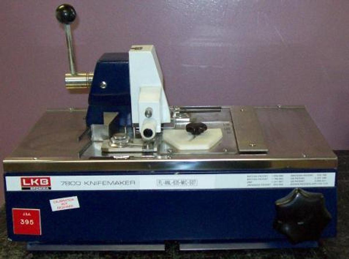 Used QTY. 1. LBK BROMMA 7800 KNIFEMAKER F1-ANL-635-MIC-507