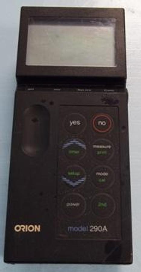 Used QTY. 1. ORION PH METER MODEL: 290A SERIAL NO: 003972 MISSING PARTS.