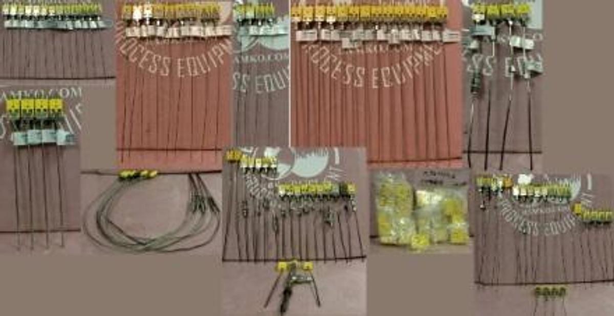 Used CONAX THERMOCOUPLES CONSISTING OF: 13). CONAX THERMO COUPLE ORDER G64891C PROD C8267-4 IN ABOUT NEW CONDITION. 9) CONAX THERMO COUPLE ORDER G73033C PROD C8267-3 IN ABOUT NEW CONDITION