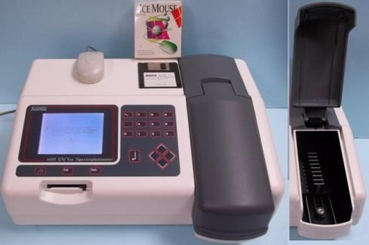 Used QTY. 1. JENWAY 6505 UV-VIS SPECTROPHOTOMETER