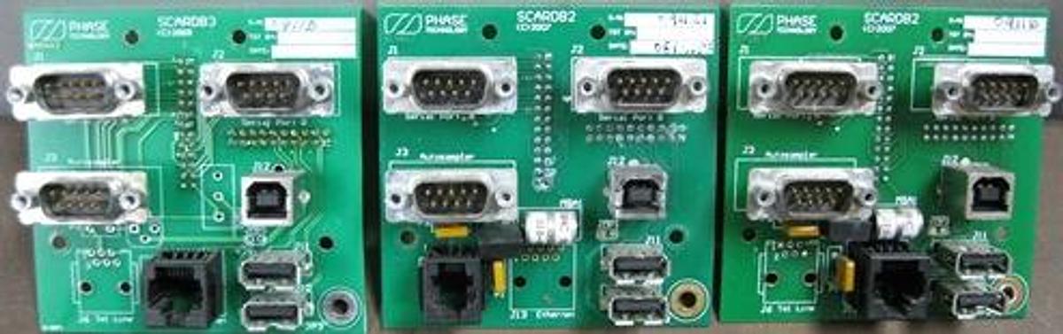 Used PHASE TECHNOLOGIES POUR POINT FREEZE POINT ANALYZER PARTS CARDS