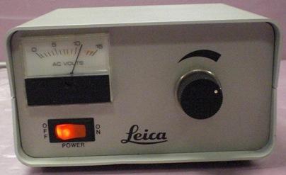 Used LEICA LIGHT CONTROL BOX FOR MICROSCOPE