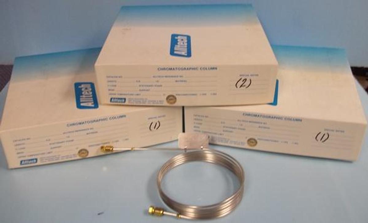 Used ALLTECH CHROMATOGRAPHIC COLUMNS (1) CAT # C-5000