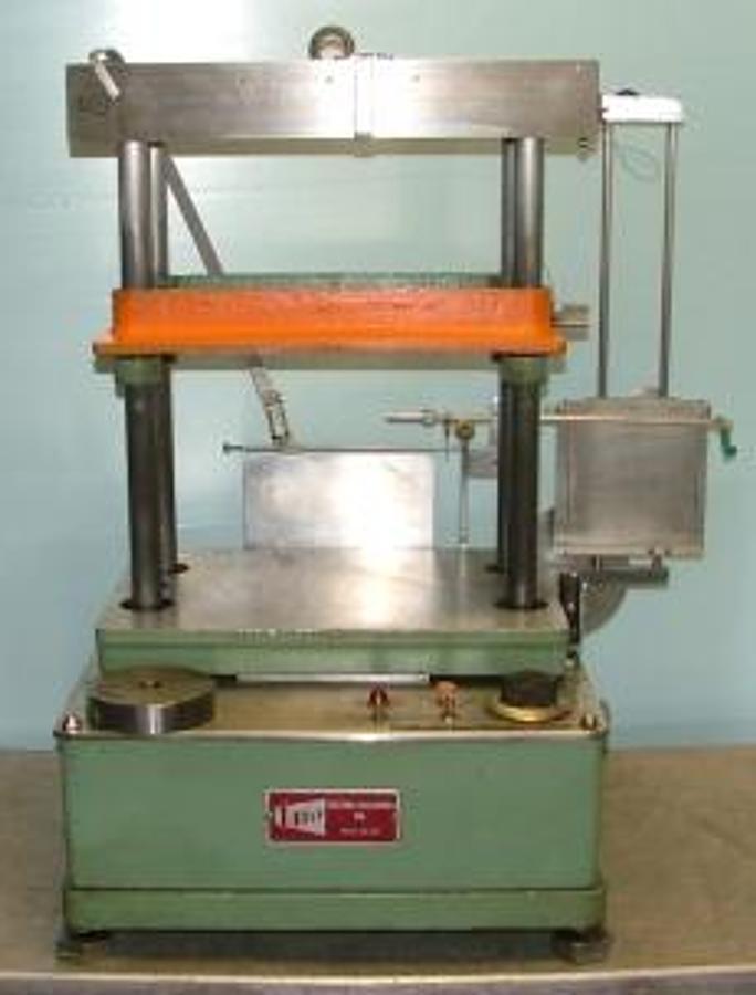 Used QTY. 1. TESTING MACHINES INC MODEL 51008 UNIVERSAL COMPRESSION TESTER.