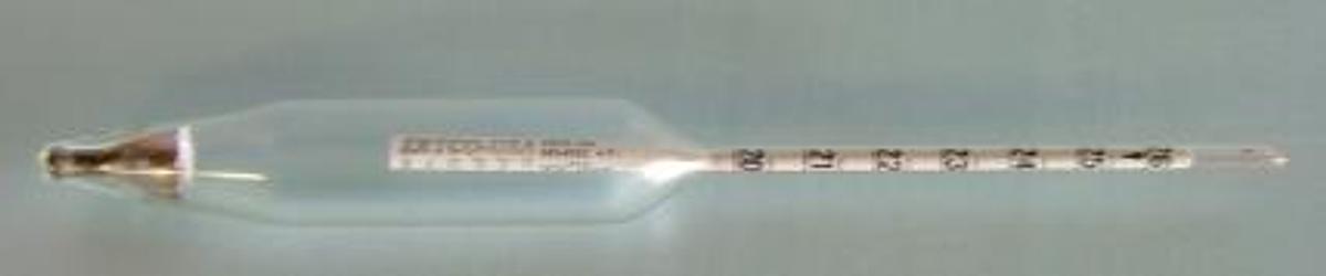 Used QTY. 1. ERTCO HYDROMETER: 20-26